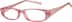 Rectangle Glasses 808619 in Pink