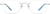 Front view of Rimless Glasses 810511 in Silver thumbnail