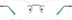 Rimless Glasses 810516 in Blue