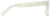 Side view of Glow-in-the-Dark Rectangle Glasses 8110224 in Pale Green thumbnail