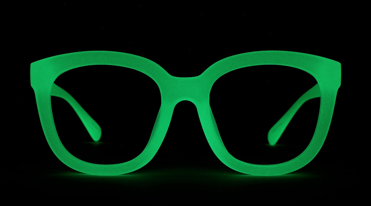 Image of Glow-in-the-Dark Square Glasses