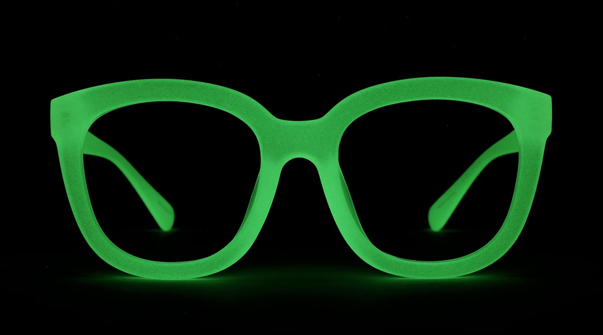 Image of Glow-in-the-Dark Square Glasses