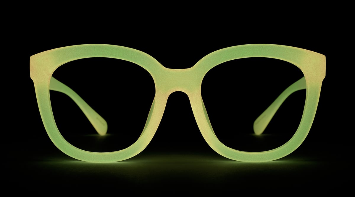 Image of Glow-in-the-Dark Square Glasses