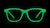 Image of Kids' Glow-in-the-Dark Square Glasses thumbnail