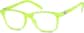 Angle view of Kids' Glow-in-the-Dark Square Glasses 8110624 in Green/ Green Glow thumbnail