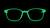 Image of Kids' Glow-in-the-Dark Rectangle Glasses thumbnail