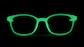 Image of Kids' Glow-in-the-Dark Rectangle Glasses thumbnail