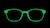 Image of Kids' Glow-in-the-Dark Rectangle Glasses thumbnail