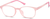 Angle view of Kids' Glow-in-the-Dark Rectangle Glasses 8110919 in Pink/ Green Glow thumbnail