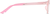 Side view of Kids' Glow-in-the-Dark Rectangle Glasses 8110919 in Pink/ Green Glow thumbnail