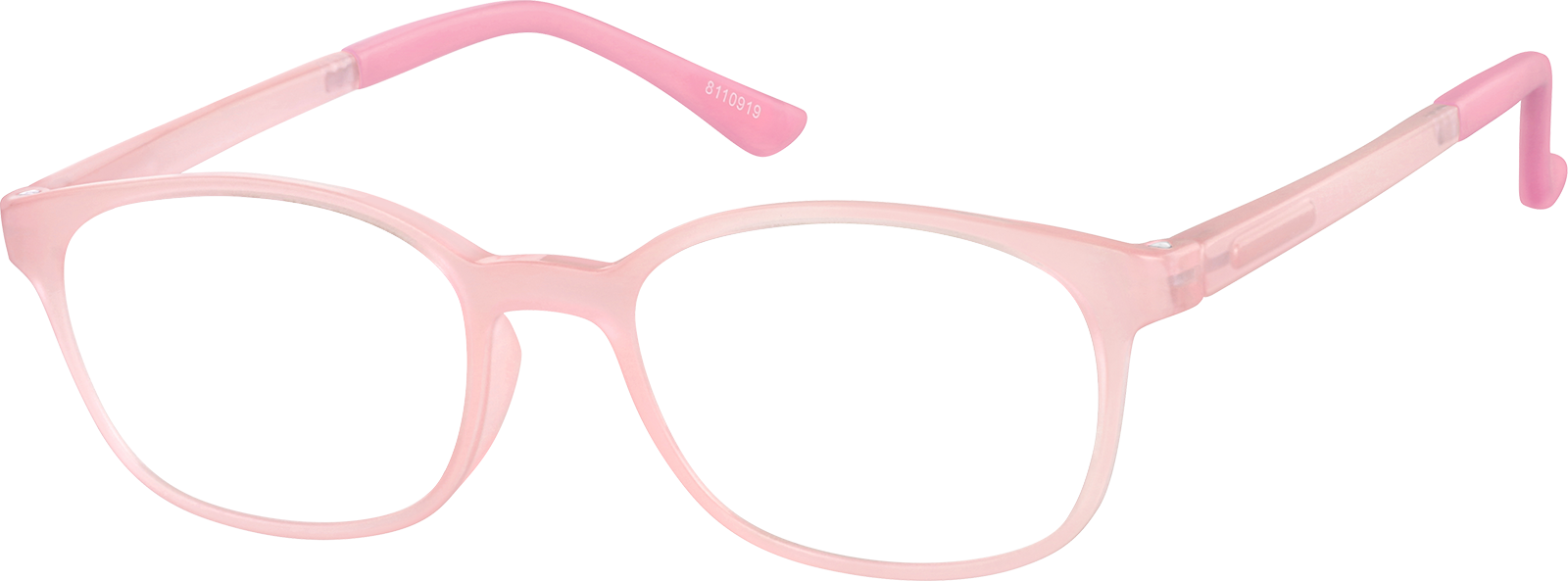 Pink/ Green Glow Kids' Glow-in-the-Dark Rectangle Glasses