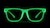 Image of Glow-in-the-Dark Rectangle Glasses thumbnail