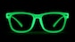 Image of Glow-in-the-Dark Rectangle Glasses thumbnail