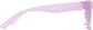 Side view of Glow-in-the-Dark Rectangle Glasses 8111017 in Purple/Blue Glow thumbnail