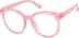 Glow-in-the-Dark Round Glasses 8111119 in Pink/Green Glow