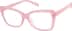 Glow-in-the-Dark Rectangle Glasses 8111219 in Pink/Green Glow