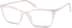 Glow-in-the-Dark Rectangle Glasses 8111319 in Pale Pink