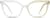 Front view of Sunlight-Activated Cat-Eye Glasses 8119422 in Yellow thumbnail