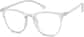 Angle view of Sunlight-Activated Square Glasses 8119923 in Purple thumbnail