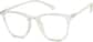 Angle view of Sunlight-Activated Square Glasses 8119924 in Blue thumbnail