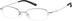 Oval Glasses 817711 in Silver