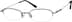 Oval Glasses 817712 in Gray
