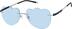 Premium Geometric Sunglasses 81914711 in Silver