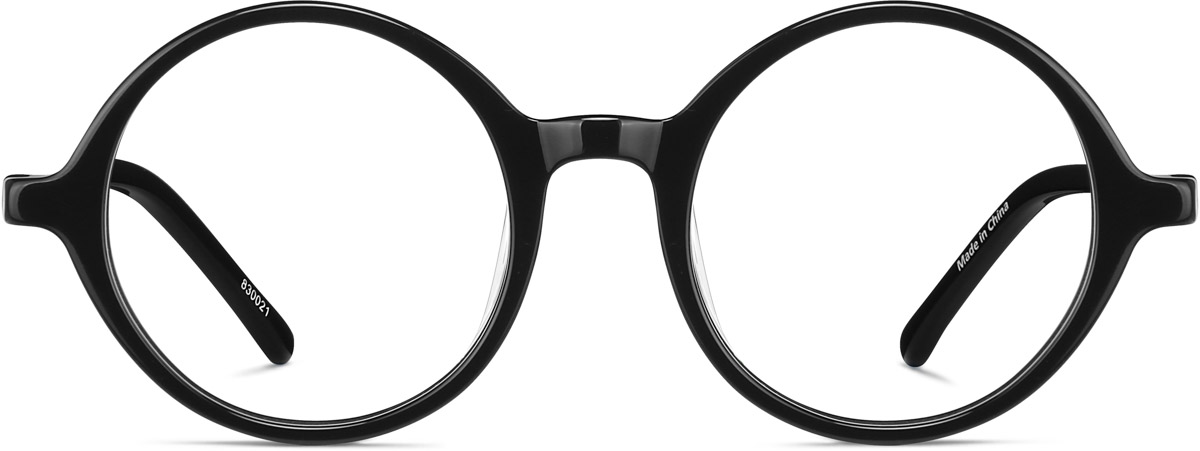 Black Round Glasses