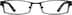 Rectangle Glasses 830521 in Black