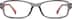 Rectangle Glasses 834312 in Aubergine
