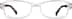 Rectangle Glasses 834323 in Clear