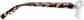 Side view of Rectangle Glasses 834323 in Clear thumbnail
