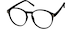 Square Glasses 839921 in Black