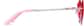 Side view of Geometric Sunglasses 85210519 in Pink thumbnail