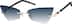 Rimless Sunglasses 85393014 in Black