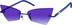 Rimless Sunglasses 85393036 in Blue