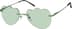 Rimless Sunglasses 85466524 in Green