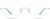 Front view of Rimless Glasses 85810511 in Silver thumbnail