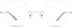 Rimless Glasses 85810511 in Silver