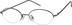 Oval Glasses 860212 in Gray