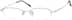 Oval Glasses 864811 in Silver