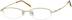 Oval Glasses 864814 in Gold