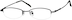 Oval Glasses 864821 in Black
