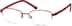 Oval Glasses 911018 in Red