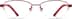 Oval Glasses 911018 in Red