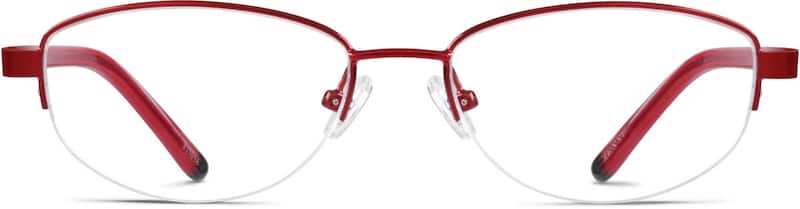Red Oval Glasses