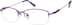 Rectangle Glasses 911217 in Purple