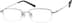 Rectangle Glasses 914611 in Silver