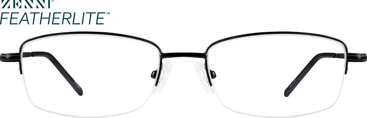 Black Rectangle Glasses