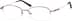 Rectangle Glasses 917915 in Brown